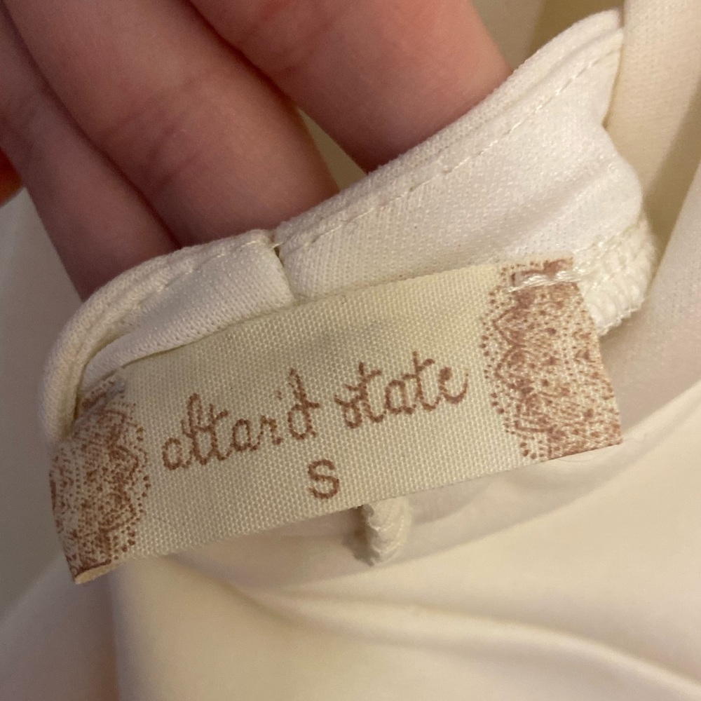 White Altar’d State dress size small - Picture 2 of 3